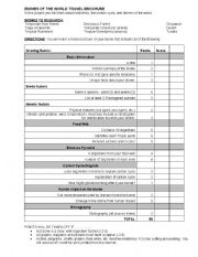 English Worksheet: biome project