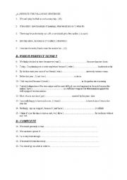 English worksheet: quiz