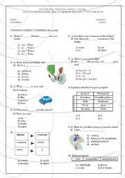 worksheet for beginners