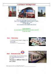 Lets Visit London -Webquest- (4/4)