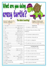 What are you doing today? wor…: English ESL worksheets pdf & doc