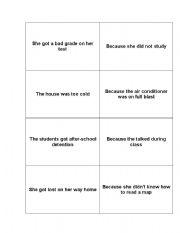 Cause & Effect Cards