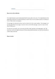 English Worksheet: Pronouns