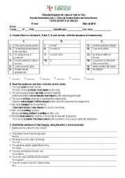 English Worksheet: Passive Voice