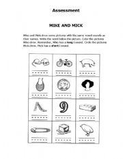 English worksheet: Phonics