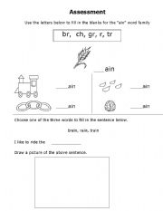 English Worksheet: Phonics