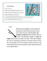 English worksheet: Irish musical instruments card game