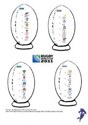 English Worksheet: rugby world cup