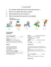 English Worksheet: 