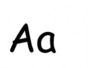 English Worksheet: alphabet