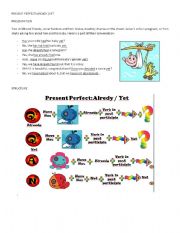 English Worksheet: Already / Yet Structure and presentation 