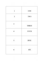 English worksheet: Find pairs