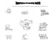 English Worksheet: Importance of Learning English