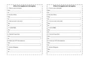 English worksheet: There to be