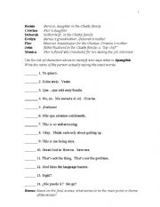 English Worksheet: Spanglish quotes