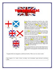 English Worksheet: The Union Flag