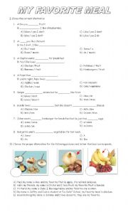 food quiz 