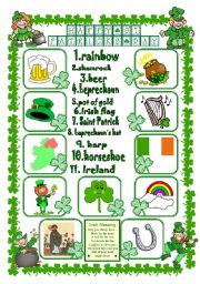 English Worksheet: St. Patricks Day