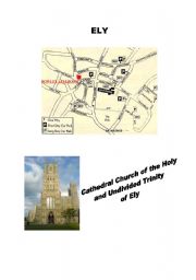 English worksheet: Ely Cathedral -  a worksheet