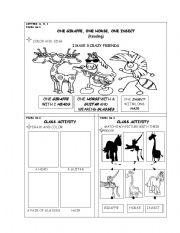 English Worksheet: PHONICS: G, H, I