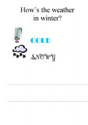 English worksheet: winter final worksheet part 2