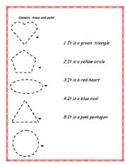 English Worksheet: tace and connect