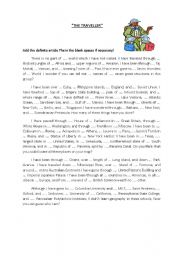 English Worksheet: Article 