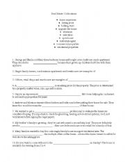English worksheet: Buying and selling houses/properties - Great vocabulary worksheet 