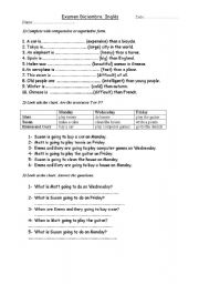 English Worksheet: test comparative-superlative ajectives