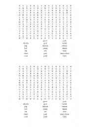 English Worksheet: SPORTS WORDSEARCH