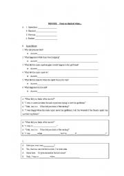 English Worksheet: Movie adjectives Based on Squid short film