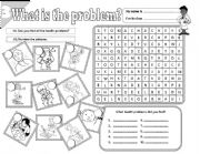 English Worksheet: What is the problem? _ 03
