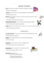 English worksheet: verbs