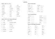 English Worksheet: a/an and singular/plural