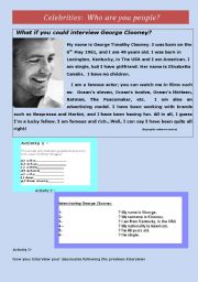 English Worksheet: Personal information