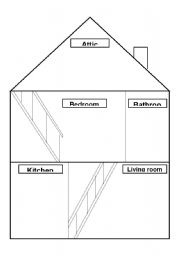  draw  your  house  ESL worksheet by beu 89