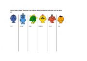 English Worksheet: Personality matching game