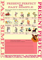 English Worksheet: present perfect vs past simple