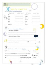 Simple Past Irregular Verbs