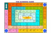 English Worksheet: Numbers Game