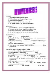 review exercises