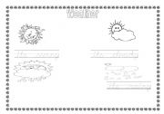 English worksheet: Weather