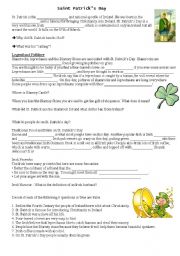 St. Patricks Day - Listening Comprehension