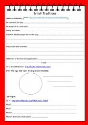 English Worksheet: RED NOSE DAY