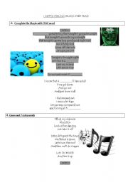 English Worksheet: I gotta feeling (BEP) worksheet