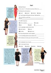 English Worksheet: Body Image