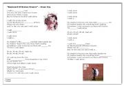 English Worksheet: Songs Green Day & One Republic