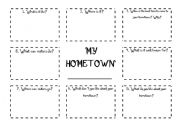 English worksheet: My Hometown