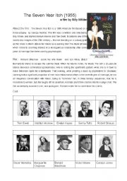 English Worksheet: the seven year itch : worksheet