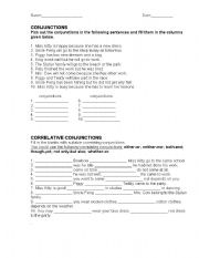English worksheet: Sequence of Events